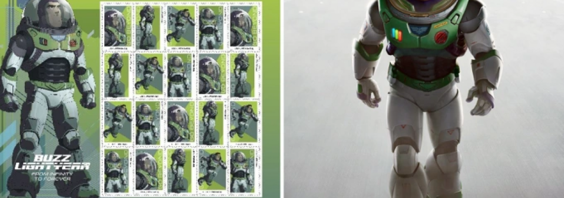 To The Mailbox – And Beyond: New Buzz Lightyear Stamps Honor Disney/Pixar Space Ranger