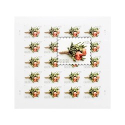 2017 First-Class Forever Stamp - Wedding Series: Celebration Boutonniere