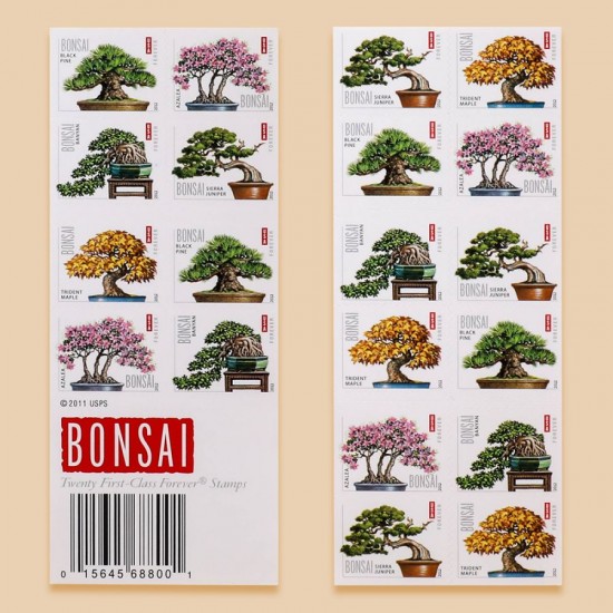 2012 US Bonsai Forever Stamps