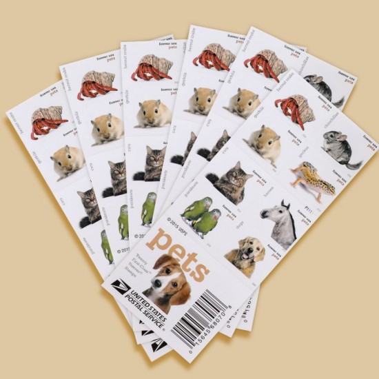 2016 US Pets Forever Stamps