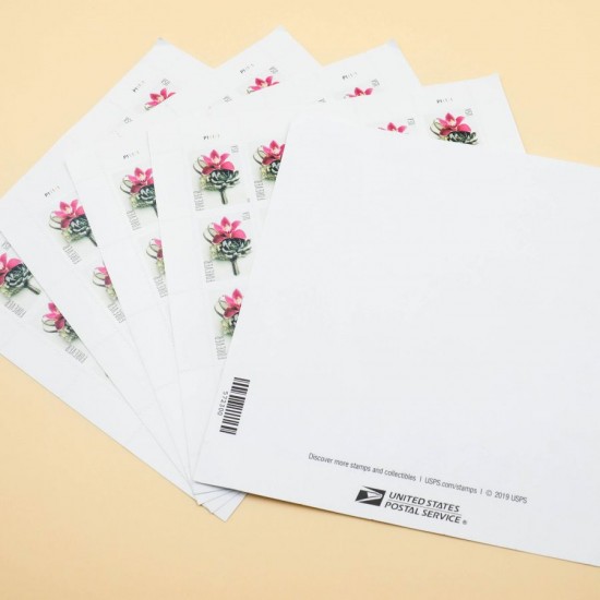 2020 U.S. Contemporary Boutonniere Forever Stamps Wedding