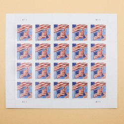 Panes U.S. Flags 2022 Forever Stamps